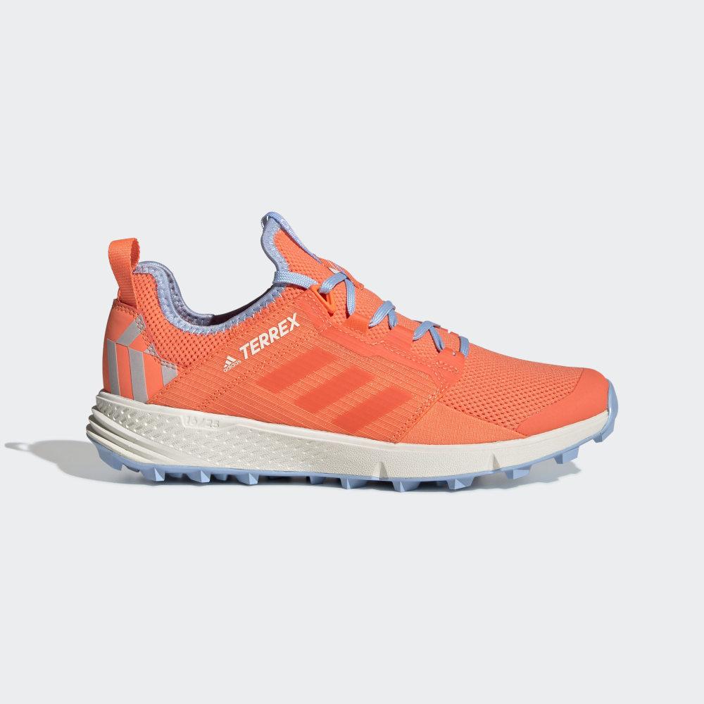 Adidasi Alergare Adidas Terrex Speed LD Dama Romania - Corai/Albastri G26441